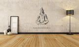 Lord Shiva Meditation Wall Decal