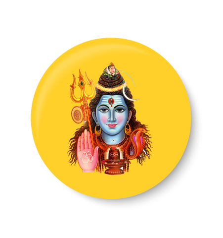 SHIVA PIN BADGE, PIN BADGE