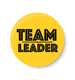 Team Leader Pin Badge,Team Leader ,Complement Pin Badge