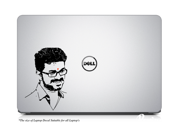 Thanga Thalapathy Vijay Laptop/Mac Book Decal