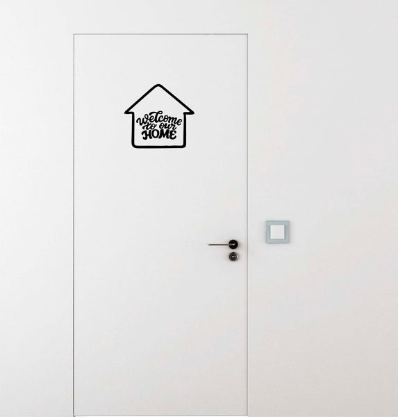 Welcome to Our Home ,Welcome to Our Home  Sticker,Welcome to Our Home  Wall Sticker,Welcome to Our Home  Wall Decal,Welcome to Our Home  Decal