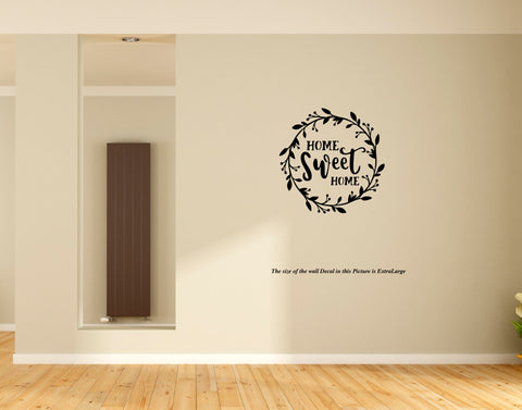 Home Sweet Home Wall Decal, wall decal