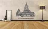 Mahabalipuram ,Mahabalipuram Shore Temple , Indian Classical ,Wall Decal