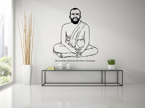 Sri Ramakrishna Paramahamsar Wall Decal,  Ramakrishna Paramahamsar,Wall Decal