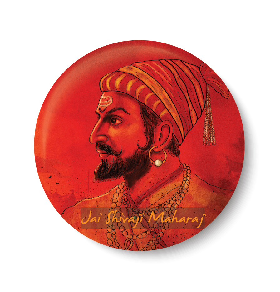 Jai Shivaji Maharaj Fridge Magnet – Peacockride